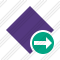 Rhombus Purple Next Icon