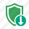 Shield Download Icon