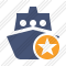 Ship 2 Star Icon