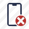 Smartphone 2 Cancel Icon