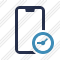 Smartphone 2 Clock Icon