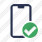 Smartphone 2 Ok Icon