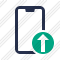 Smartphone 2 Upload Icon