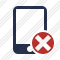 Smartphone Cancel Icon