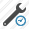 Spanner Clock Icon