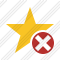 Star Cancel Icon