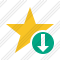Star Download Icon