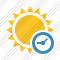 Sun Clock Icon