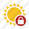 Sun Lock Icon