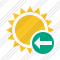 Sun Previous Icon