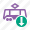 Tram Download Icon