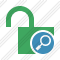 Unlock Search Icon