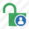 Unlock User Icon