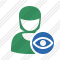 User Woman View Icon