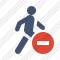 Walking Stop Icon