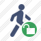 Walking Unlock Icon