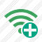 Icone Wi Fi Green Add