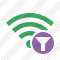 Wi Fi Green Filter Icon