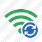 Wi Fi Green Refresh Icon