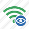 Wi Fi Green View Icon