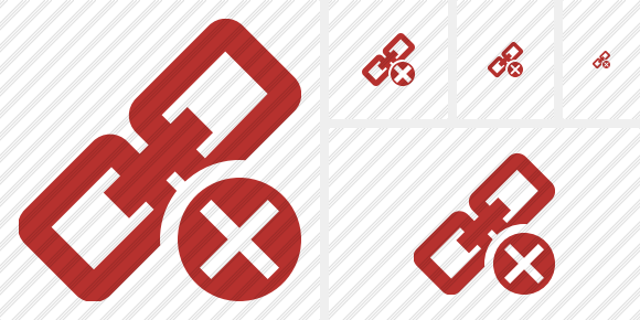Link Cancel Icon Link Cancel Icon