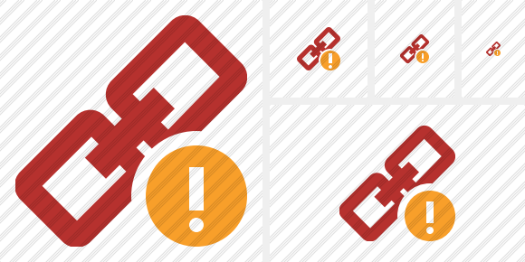 Link Warning Icon Link Warning Icon