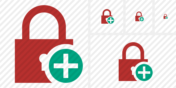 Lock Add Icon Lock Add Icon
