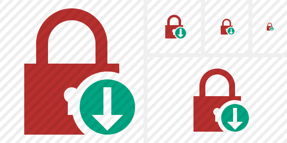 Lock Download Icon Lock Download Icon