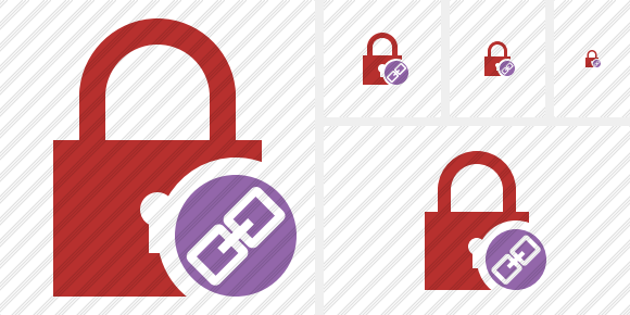 Lock Link Icon Lock Link Icon