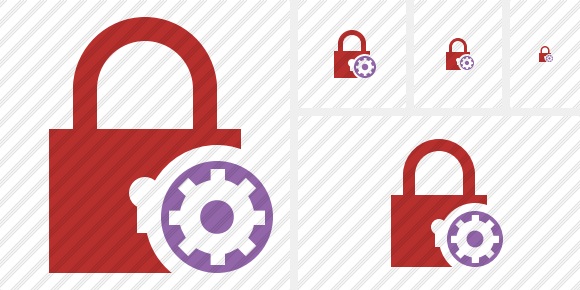 Lock Settings Icon Lock Settings Icon