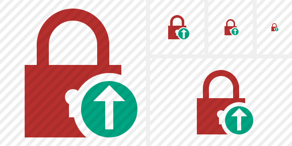 Lock Upload Icon Lock Upload Icon