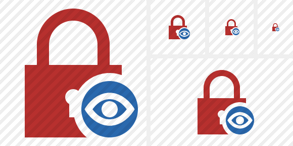 Lock View Icon Lock View Icon