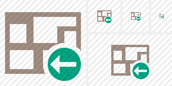 Icône Map Previous