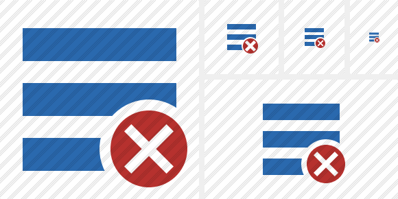 Menu Cancel Icon Menu Cancel Icon
