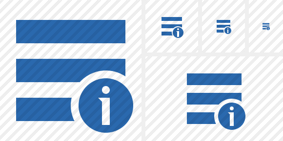 Menu Information Icon Menu Information Icon