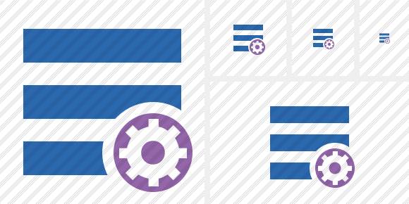 Menu Settings Icon Menu Settings Icon
