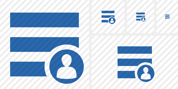 Menu User Icon Menu User Icon