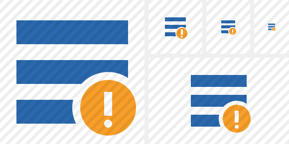 Menu Warning Icon Menu Warning Icon