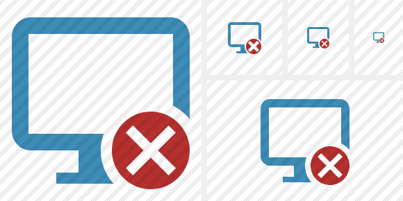 Monitor Cancel Icon Monitor Cancel Icon