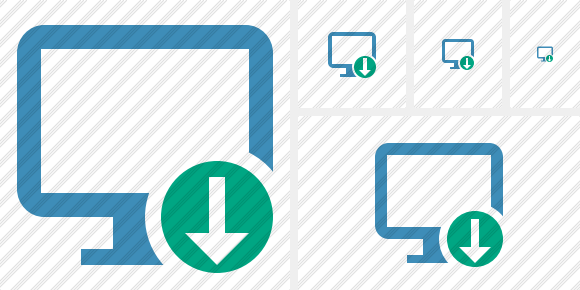 Monitor Download Icon Monitor Download Icon