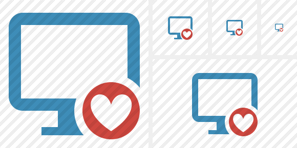 Monitor Favorites Icon Monitor Favorites Icon