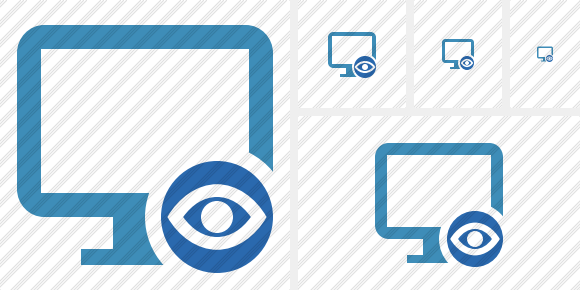 Monitor View Icon Monitor View Icon