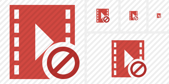 Icône Movie Block Icône Movie Block