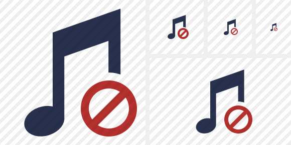 Music Block Icon Music Block Icon