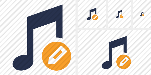 Music Edit Icon Music Edit Icon