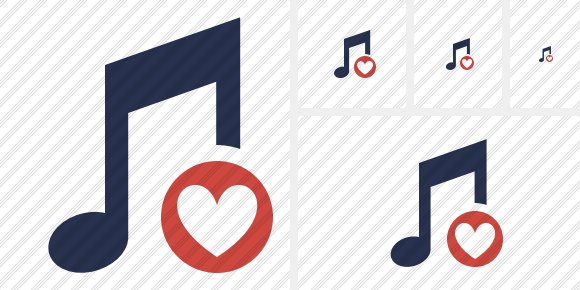 Music Favorites Icon Music Favorites Icon