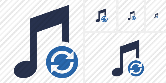 Music Refresh Icon Music Refresh Icon