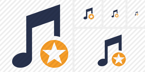 Music Star Icon Music Star Icon