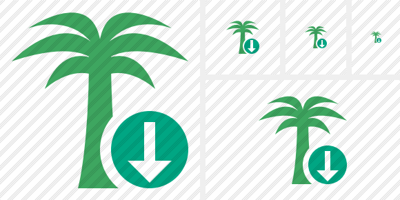 Palmtree Download Symbol