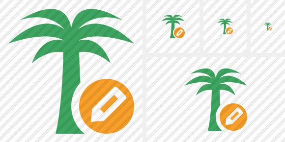 Palmtree Edit Icon Palmtree Edit Icon